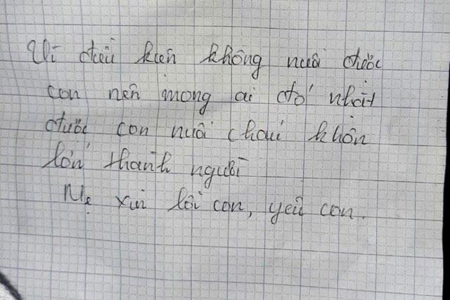 Bé trai sơ sinh bị bỏ rơi kèm lá mẹ xin lỗi con-2