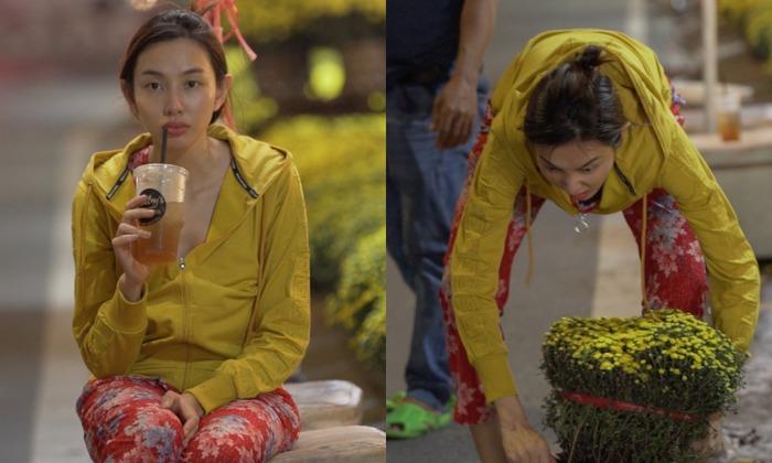 Thùy Tiên tiết lộ sự thật sau loạt ảnh diện đồ bộ đi chợ hoa-2