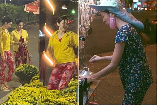 Thùy Tiên tiết lộ sự thật sau loạt ảnh diện đồ bộ đi chợ hoa