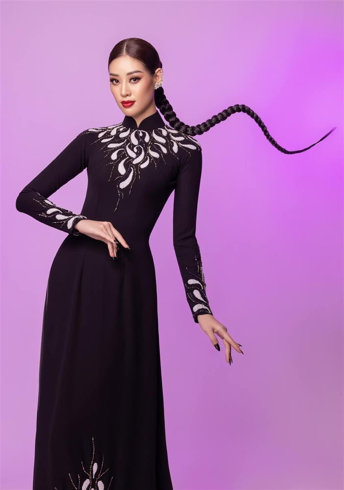 Khánh Vân và những lần diện áo dài không hổ 3 lần thắng giải-14