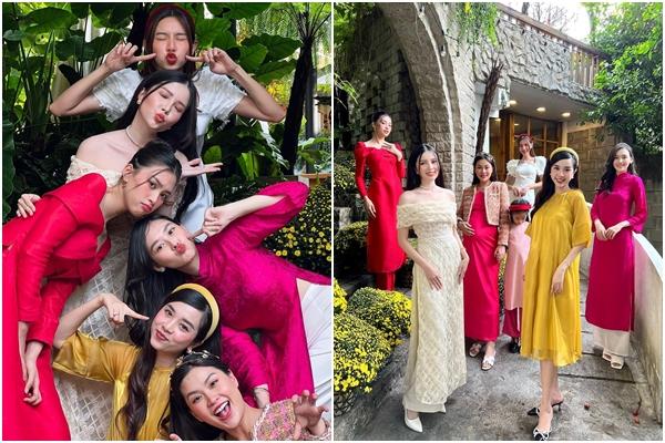 Hoa hậu Tiểu Vy vai trần quyến rũ với váy cổ yếm-7