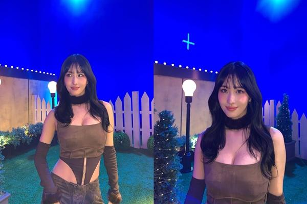 Trang phục hở của thành viên TWICE gây chú ý-1