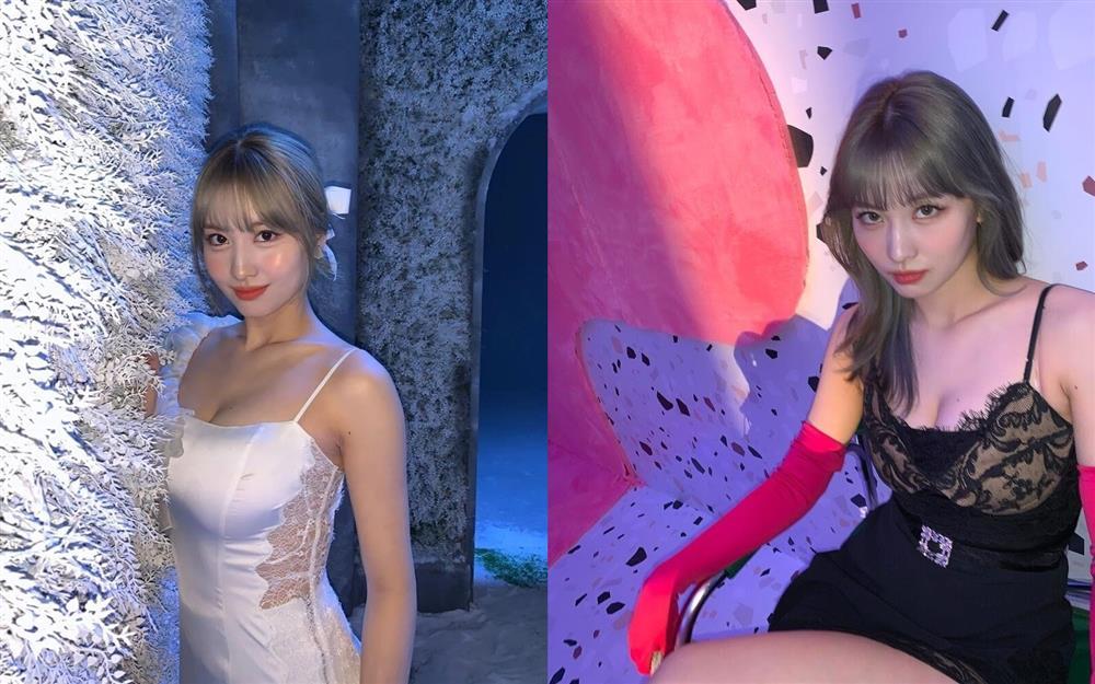 Trang phục hở của thành viên TWICE gây chú ý-6