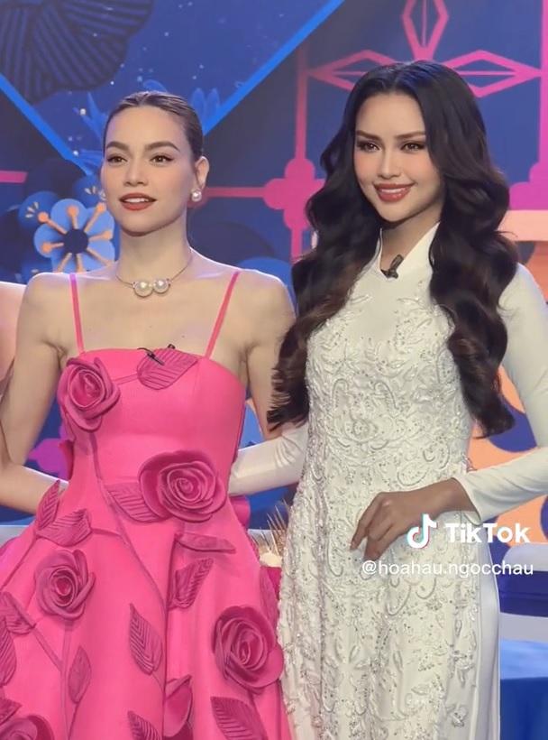 Hồ Ngọc Hà bên Thùy Lâm, Ngọc Châu: Ca sĩ có đẹp bằng hoa hậu?-5