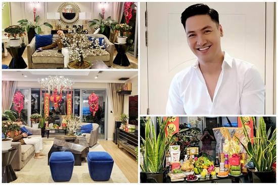 Vợ Mạnh Trường khoe ảnh Tết, đã mắt cơ ngơi sang xịn