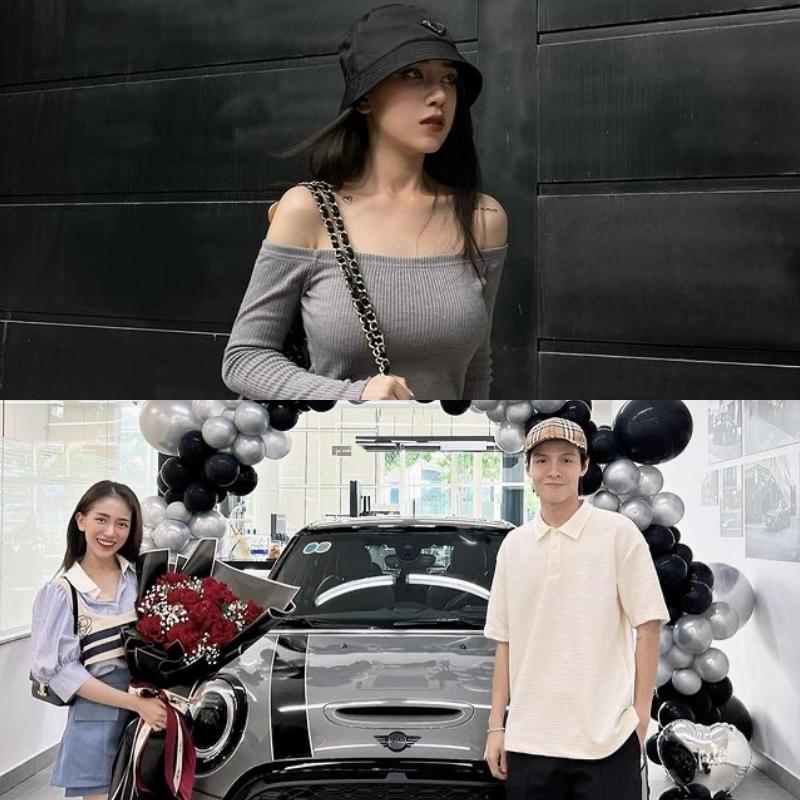 Con gái Minh Nhựa siêu giàu, sắm xế hộp tiền tỷ đi chơi Tết-2