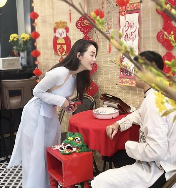 Hội dâu hào môn đón Tết: Đặng Thu Thảo, Lan Khuê thăng hạng nhan sắc-6