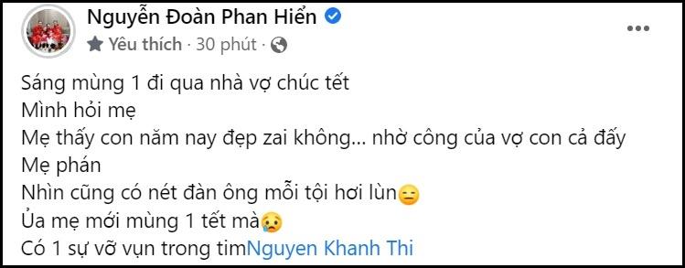 Qua nhà Khánh Thi chúc Tết, Phan Hiển vỡ vụn với câu nói mẹ vợ-2