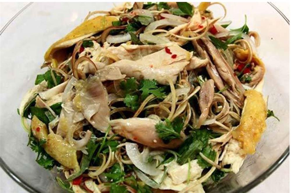 3 cách làm nộm từ thịt gà luộc thừa sau tết Nguyên đán-3