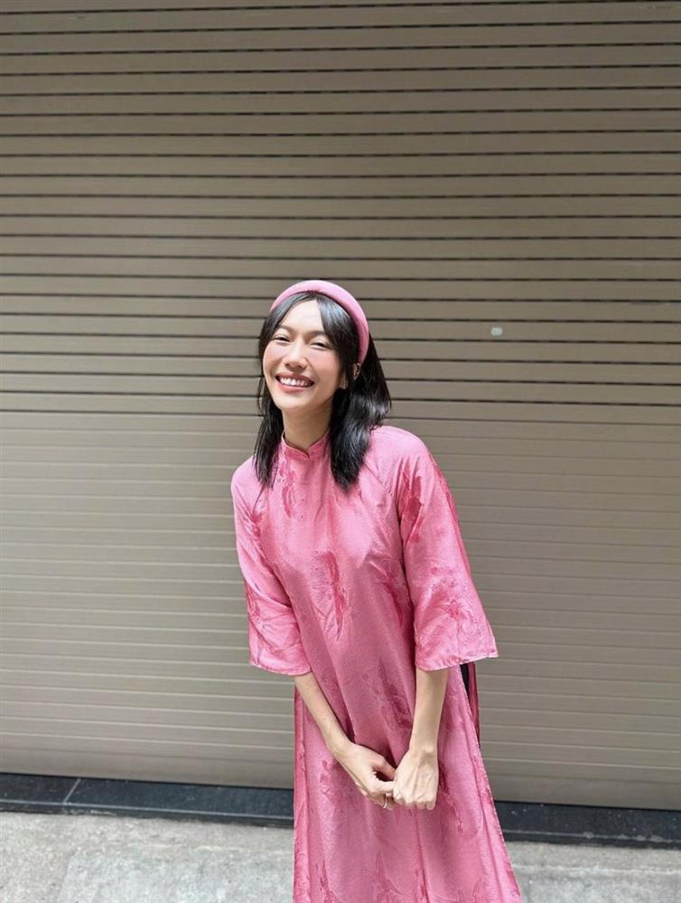 Dâu mới Diệu Nhi năm đầu đón Tết nhà chồng với gu thời trang đa dạng-7