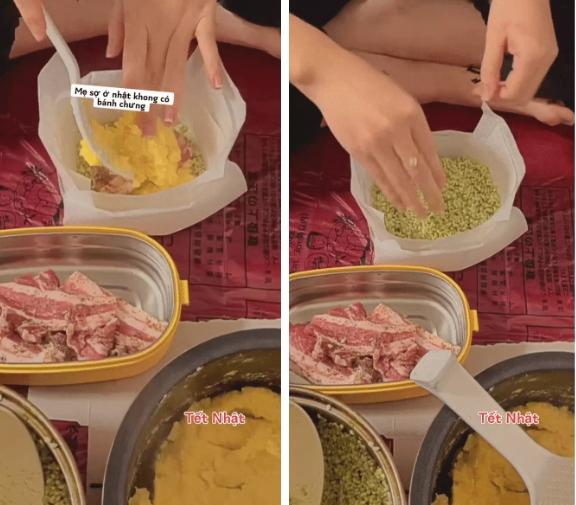 Không có lá dong, du học sinh gói bánh chưng cực kỳ độc đáo-1