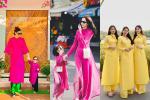 Loạt tiểu thư con nhà sao Việt gây sốt khi diện áo dài đôi cùng mẹ