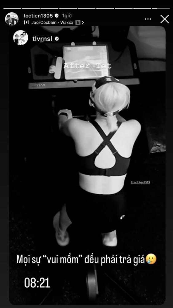 Tóc Tiên, á hậu Tú Anh than thở vì lên cân sau 7 ngày Tết-2