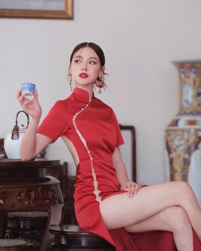 Mỹ nhân Thái Baifern Pimchanok gây sốt với hình ảnh nữ thần dịp đầu năm-11