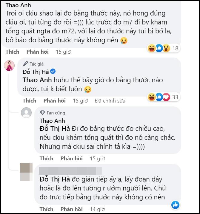 Đỗ Thị Hà công khai đo chiều cao, dân mạng thi nhau góp ý-9