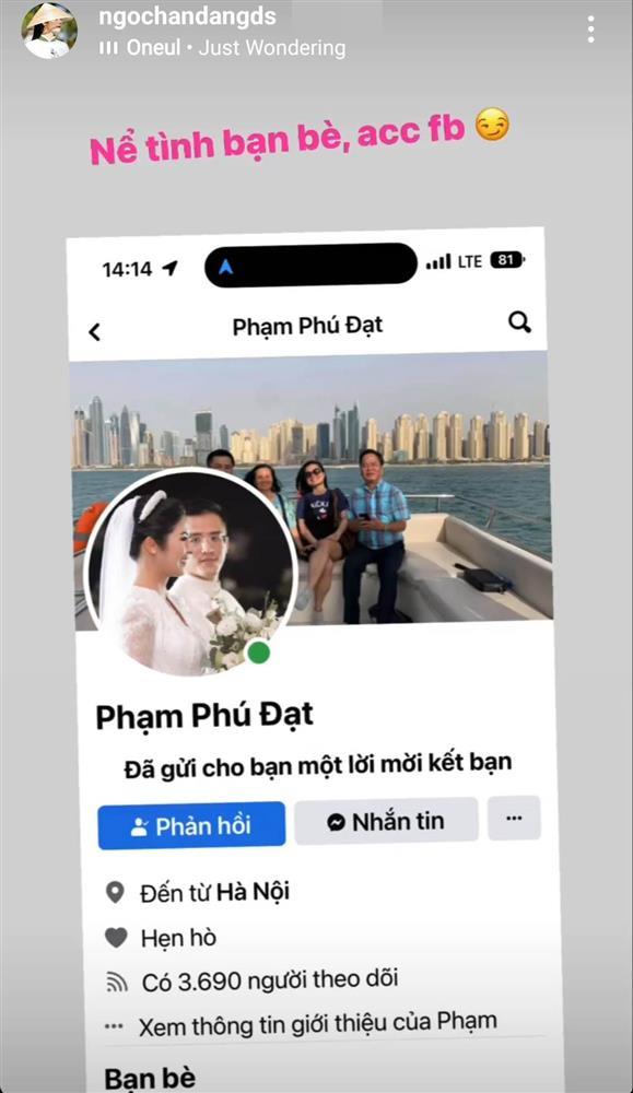 Gắn bó hơn thập kỷ nhưng giờ Ngọc Hân mới add friend chồng-2