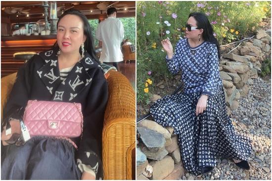 Phượng Chanel đam mê những set hàng hiệu cộp logo kín đặc