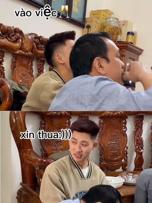 Muôn kiểu hài hước khi bạn trai về ra mắt nhà gái ngày Tết-3