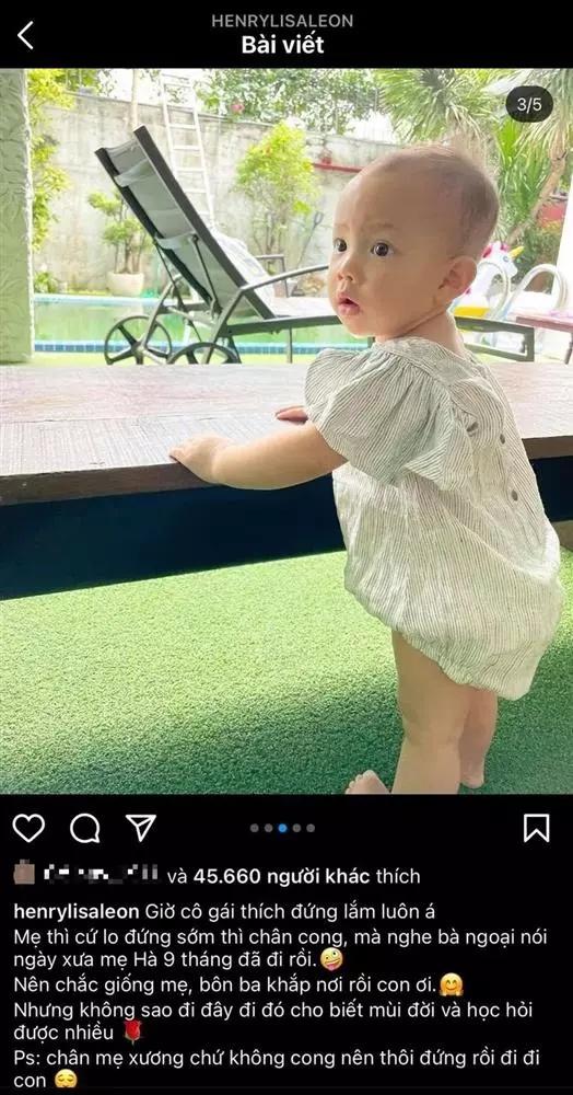 Con gái Hà Hồ 2 tuổi khoe chân dài, thả dáng như siêu mẫu-8