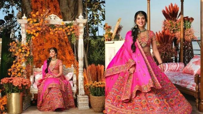 Con dâu nhà giàu bậc nhất Ấn Độ khoe nhan sắc kiêu sa-5