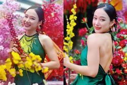 Angela Phương Trinh khoe cơ bắp khi chụp áo yếm thục nữ