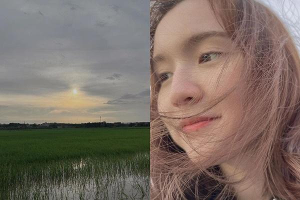 Nghi vấn Hải Tú đang về thăm quê ngoại Sơn Tùng?-2