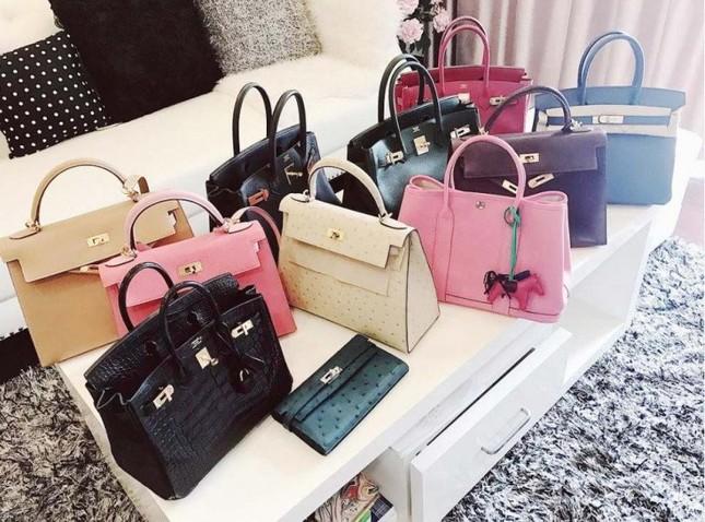 Thời trang Huyền My: Diện cây đồ hiệu ở trời Âu, BST túi khủng-10