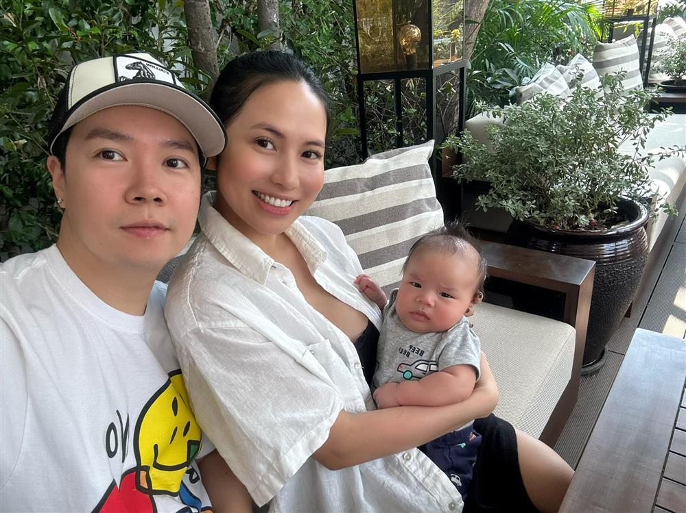 Ngoại hình quý tử đầu lòng của Lê Hiếu và vợ doanh nhân-4