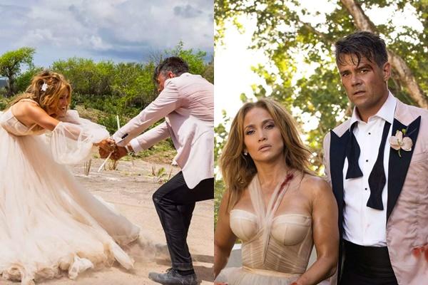 Jennifer Lopez gây sốt với cơ bụng săn chắc ở tuổi 53-5
