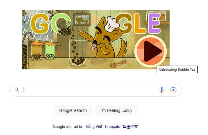 Trà sữa trân châu được Google tôn vinh-1