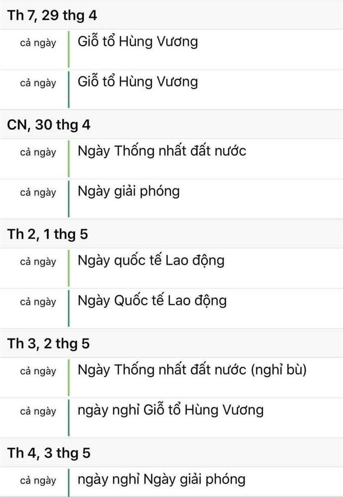 Dịp nghỉ lễ Giỗ tổ Hùng Vương dài ngang kỳ nghỉ Tết-1