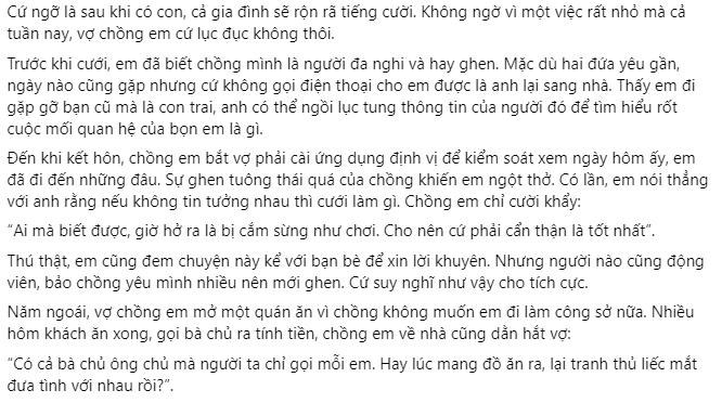 Chồng mải chơi, vợ nhờ hàng xóm đưa đi đẻ liền bị nghi gian tình-1