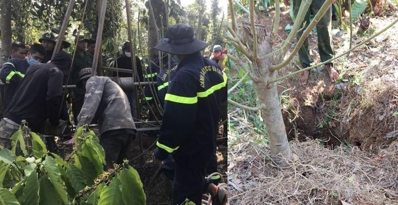 Đau lòng bé 3 tuổi ở Đắk Lắk rơi xuống giếng tử vong-1