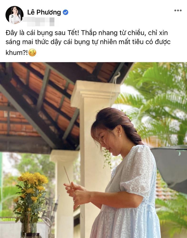 Lê Phương bị lầm mang bầu vì phát tướng dịp Tết-1