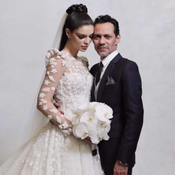 Ảnh cưới Marc Anthony và vợ thứ tư là Á hậu Miss Universe-2