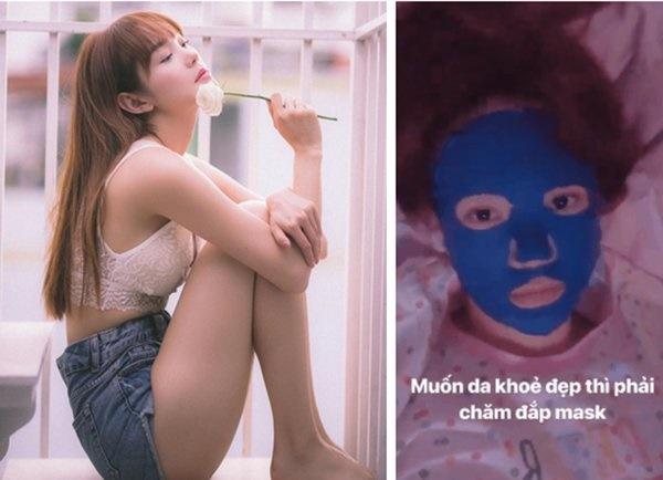 Cười xỉu gương mặt Thùy Tiên, Thúy Ngân, Hà Hồ khi đắp mặt nạ-4