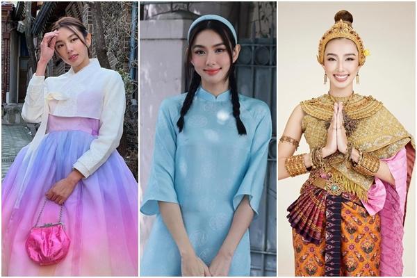 3 nàng hậu đụng hàng: Kỳ Duyên, Ngọc Châu, Thảo Nhi Lê ai khét nhất?-11