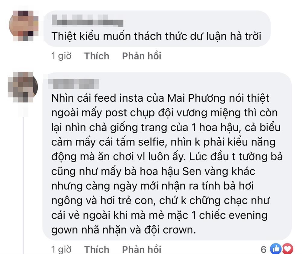 Hoa hậu Mai Phương bị chỉ trích với hình ảnh mặc quần tụt-6