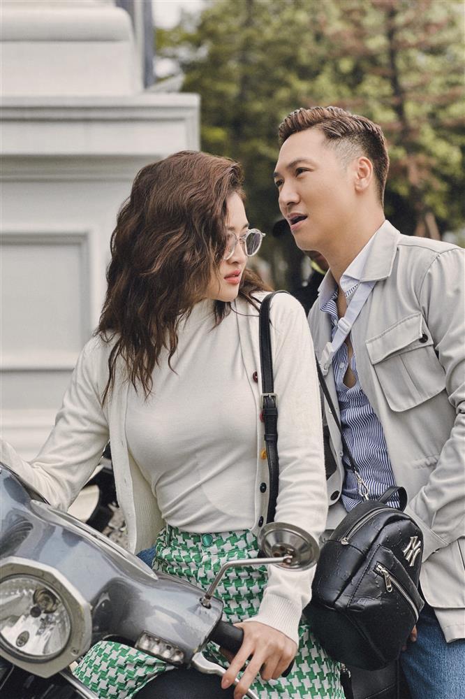 Thùy Anh và Mạnh Trường khổ vì đóng cảnh hôn dưới trời rét-2