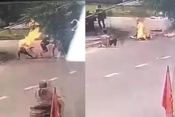 Bác sĩ thông tin về sức khỏe cô gái bị đánh ghen, tạt xăng đốt-4