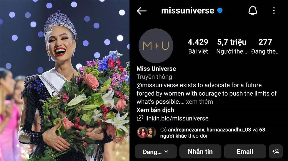 Miss Grand chỉ còn 3,8 triệu followers, bị Miss Universe bỏ xa-3