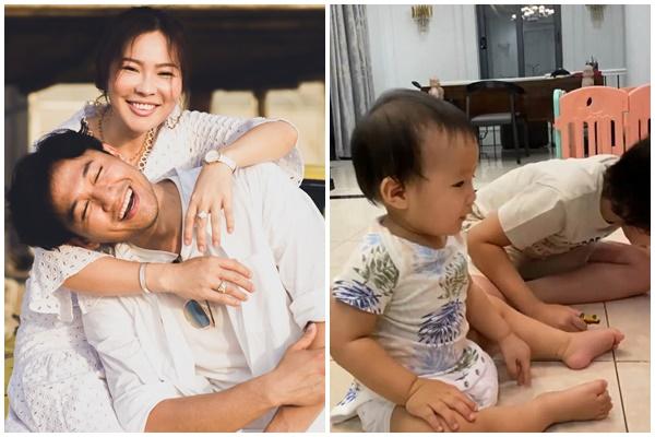 CAM thường vợ đại gia của Quý Bình sau sinh-12