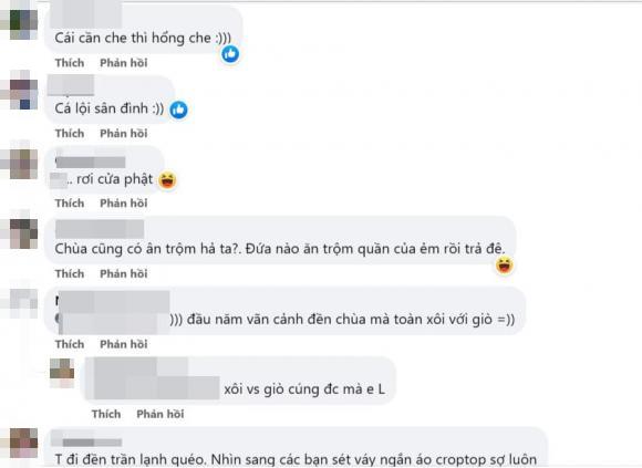 Tranh cãi cô gái xinh đẹp mặc như không đi lễ chùa đầu năm-3