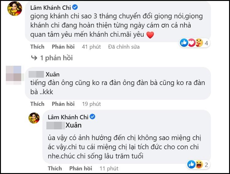 Lâm Khánh Chi công khai giọng nói chót vót, ức chế khi bị chê-2
