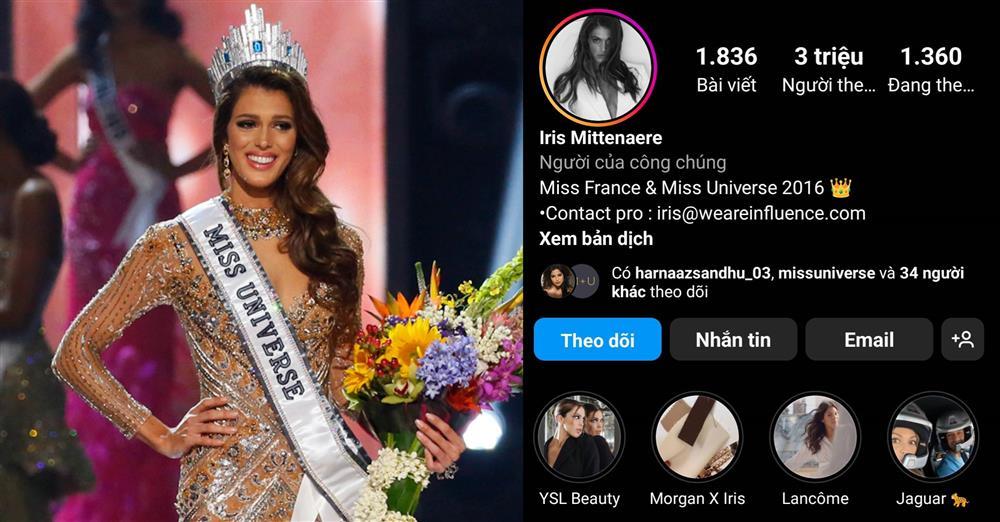 Miss Universe có follower cao: Paulina chỉ thứ 4, bất ngờ vị trí 1-9