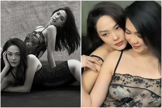 Minh Hằng đọ sắc Ngọc Trinh trong bộ ảnh nội y