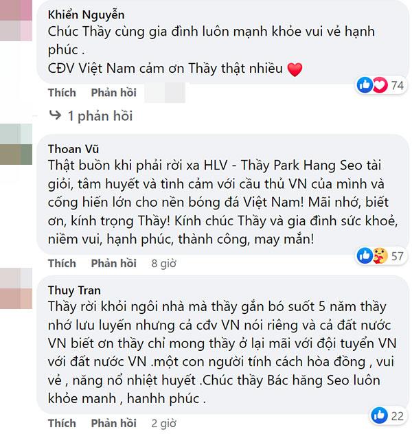 Fans Việt xót xa nhìn thầy Park rời khỏi căn nhà VFF-2