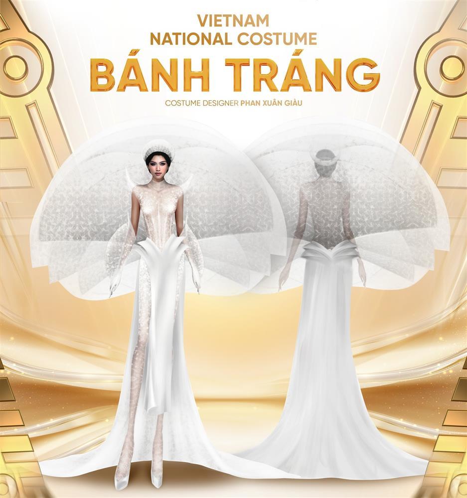 MC Thanh Thanh Huyền mặc trang phục Bánh Tráng ở Miss Charm 2023-1