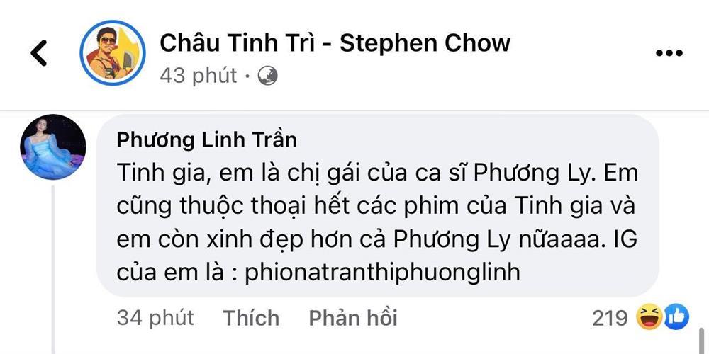 Thái độ của Châu Tinh Trì khi chị em Phương Linh và Phương Ly thả thính-3
