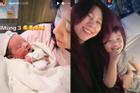Bất ngờ mặt mộc em gái Trấn Thành sau 1 tuần sinh con